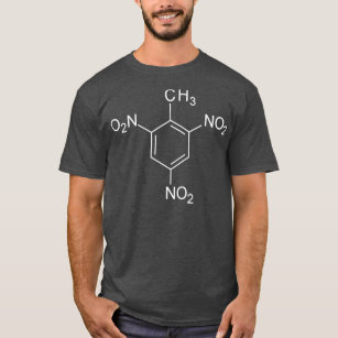 Camiseta Estrutura Química do Trinitrotolueno TNT 