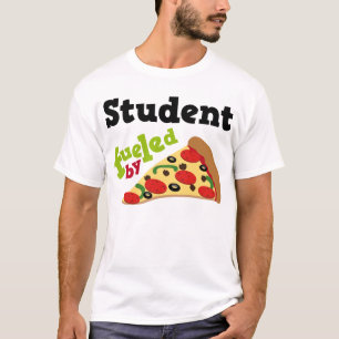 Camiseta Estudante abastecido pela pizza