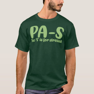 Camiseta Estudante Assistente de Física do PAS estressado 4