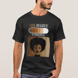 Camiseta Estudante Candidato a Doutorado Black A em Andamen