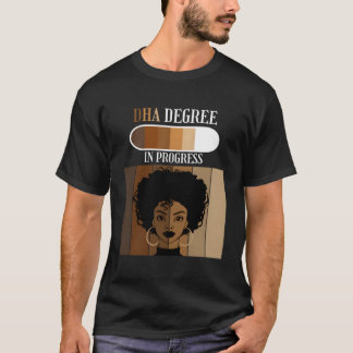 Camiseta Estudante Candidato a Doutorado Black A em Andamen