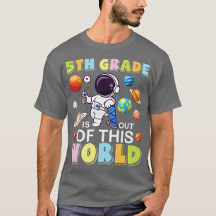 Camiseta Estudante de Astronauta do 5 de Ensino Secundário