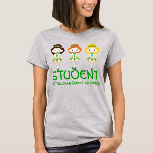 Camiseta Estudante de dança irlandesa KIDLETS