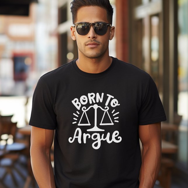 Camiseta Estudante de Direito do Advogado "Nascer a Argue" (Criador carregado)