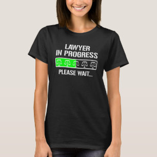 Camiseta Estudante de Direito em Progresso