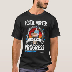 Camiseta Estudante de estagiários do Correio em Andamento