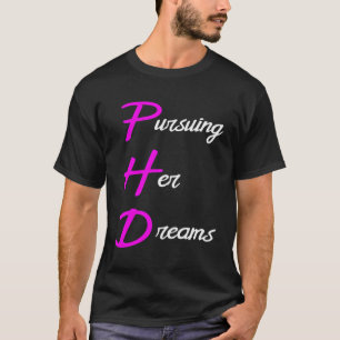 Camiseta Estudante De Formando De Doutorado Em Doutorado