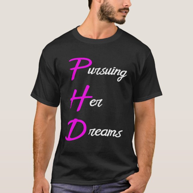 Camiseta Estudante De Formando De Doutorado Em Doutorado (Frente)