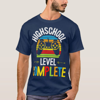 Camiseta Estudante de Formando de Graduação Completa no Nív