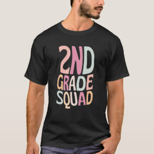 Camiseta Estudante de Grau segundo Retro de Grau Quadrado d