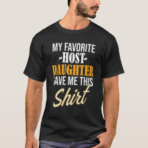 Camiseta Estudante de Intercâmbio Família Anfitriã Estrange
