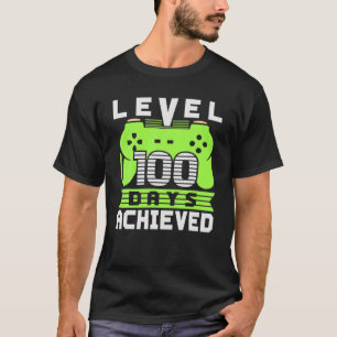 Camiseta Estudante De Jogos De Vídeo 100º Dia Professor 100