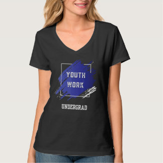 Camiseta Estudante De Licenciatura Universitária De Trabalh
