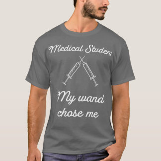 Camiseta Estudante de Medicina Minha varinha me escolheu 1