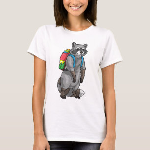 Camiseta Estudante de Páscoa Racoon