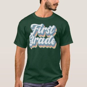 Camiseta Estudante de primeiro grau de professores 1 rua de
