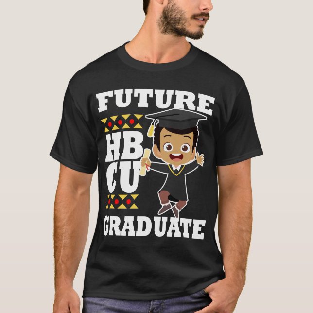 Camiseta Estudante do Colégio Negro de Graduação do HBCU Fu (Frente)