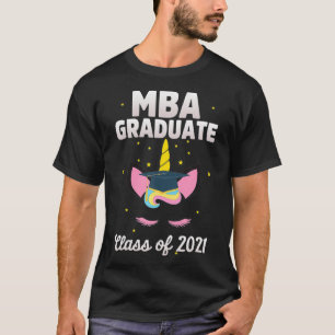 Camiseta Estudante do MBA Unicórns 2021 Graduação em Gradua