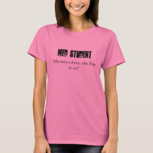 Camiseta ESTUDANTE do MED - personalizado