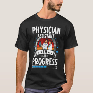 Camiseta Estudante em Treinamento de Auxiliar Médico em And