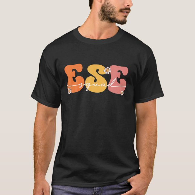 Camiseta Estudante Excepcional de Equipe do Primeiro Dia do (Frente)