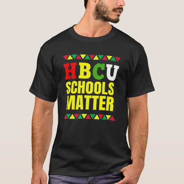 Camiseta Estudante Hbcu da Universidade de Black College (Frente)