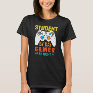 Camiseta Estudante Por Jogo Da Noite Para Jogadores Prem