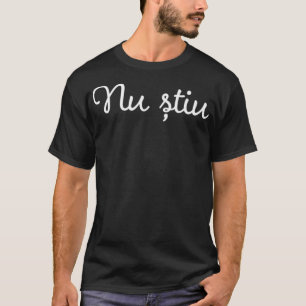 Camiseta Estudante Romeno Eu Não Conheço Professor Romeno