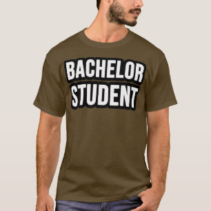 Camiseta estudante solteiro