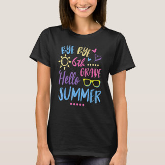 Camiseta Estudantes Classe De Escola Tchau 6 Hello S