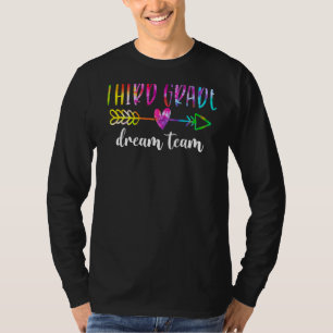 Camiseta Estudantes Da Equipe De Sonhos Do Terceiro Grau Pr