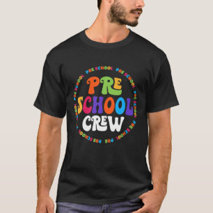 Camiseta Estudantes de Cortinas na Praça da Pré-escola De V