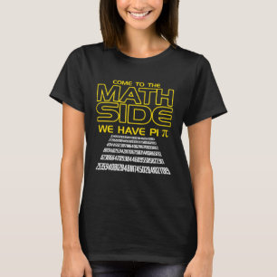 Camiseta Estudantes De Matemática Vêm Ao Lado Da Matemática