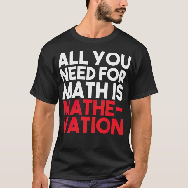 CAMISETA ESTUDANTES DE ÓDIOS DE MATEMÁTICA ENGRAÇAM PRESENT (Frente)