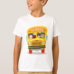 CAMISETA ESTUDANTES DE ÔNIBUS DA ESCOLA DE TRÁFEGO TRANSP