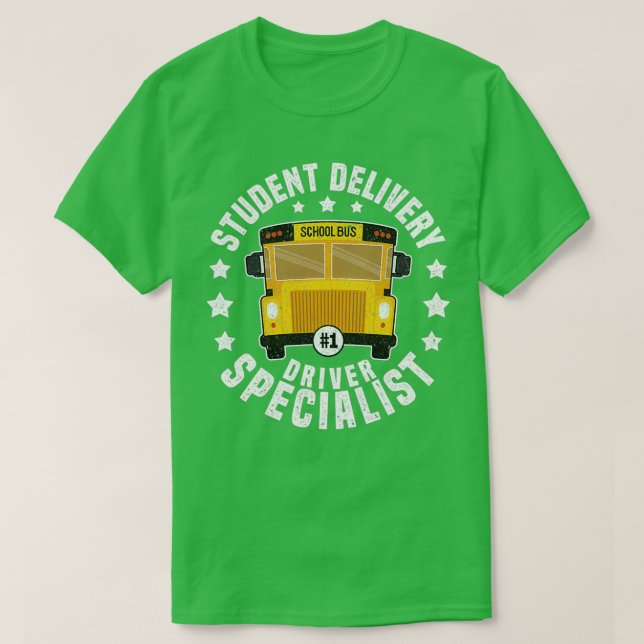 Camiseta Estudantes engraçados BusDriver School Bus Drivers (Frente do Design)