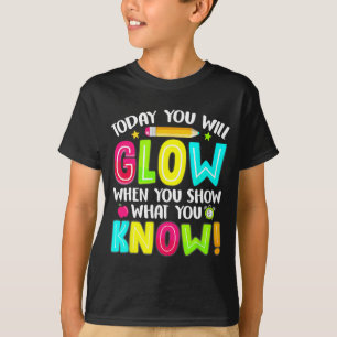 Camiseta Estudantes O Que Você Mostra No Dia De Teste