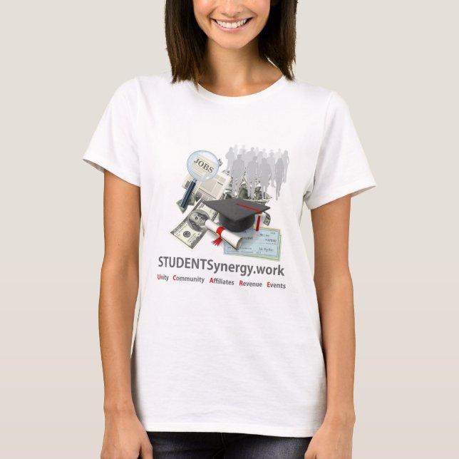 Camiseta EstudantesSinergia - T-Shirts - Gals (Frente)