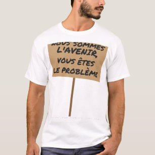 Camiseta Estudantil Francesa Nous Sommes l'Avenir