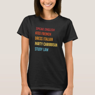 Camiseta Estudar Direito Escola de Direito Estudante Juris