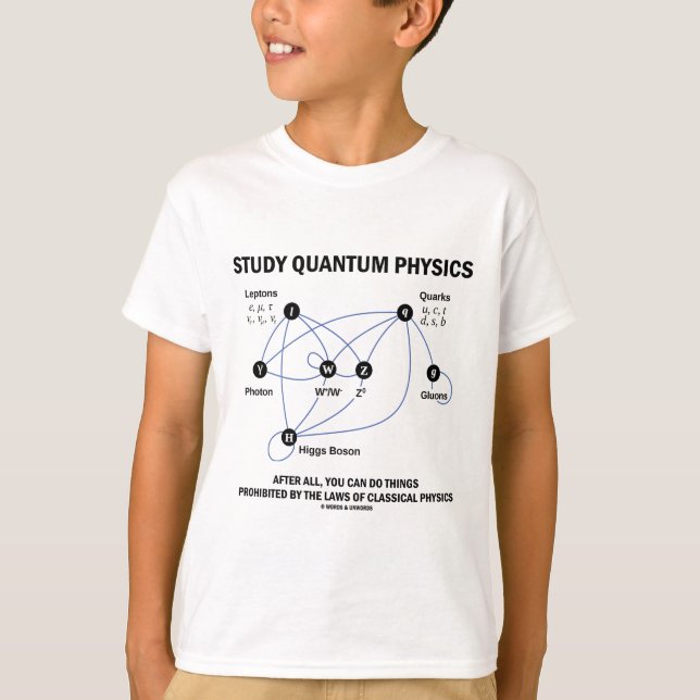 Camiseta Estude Física Quântica Depois De Tudo Que Você Pod (Frente)