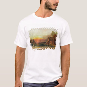 Camiseta Estude para do "a gruta calipso", c.1843 (óleo no