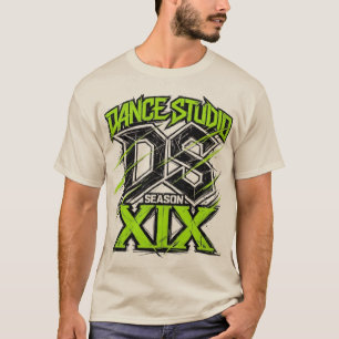 Camiseta Estúdio de Dança D8 19ª Temporada Emblema Grunge