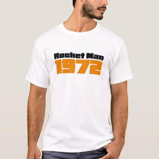 Camiseta Estúdios 1972 de Trident do homem de Rocket