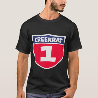 Camiseta Estúdios de Cartoon Creekrat Número Um