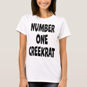 Camiseta Estúdios de Desenhos CreekRat Logotipo Creek Rat T
