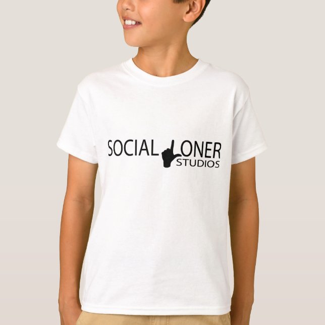 Camiseta Estúdios sociais do solitário (Frente)