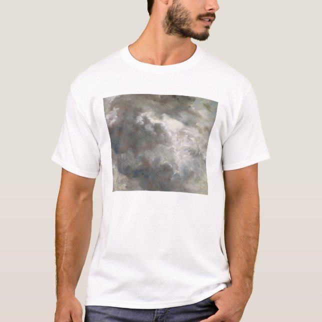 Camiseta Estudo da nuvem de John Constable |, 1821 (óleo no (Frente)