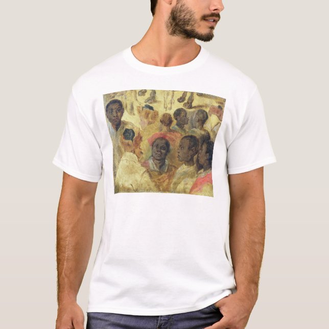 Camiseta Estudo das cabeças do Moorish (Frente)