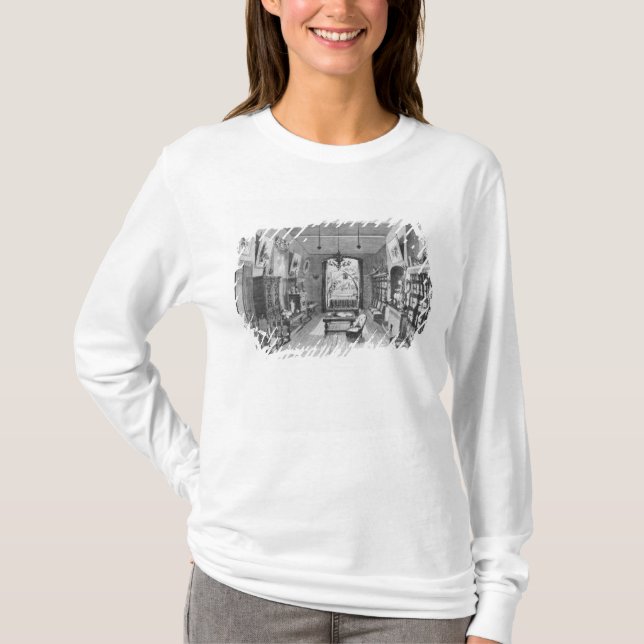 Camiseta Estudo de Alexandre Dumas Pere (Frente)